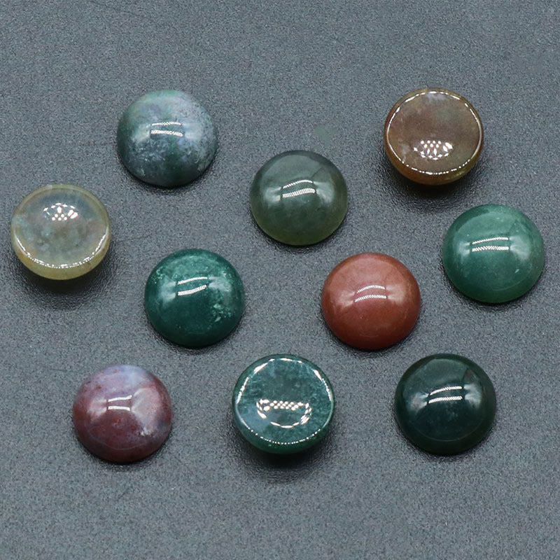 10Pcs 10mm Round shape stone cabochon