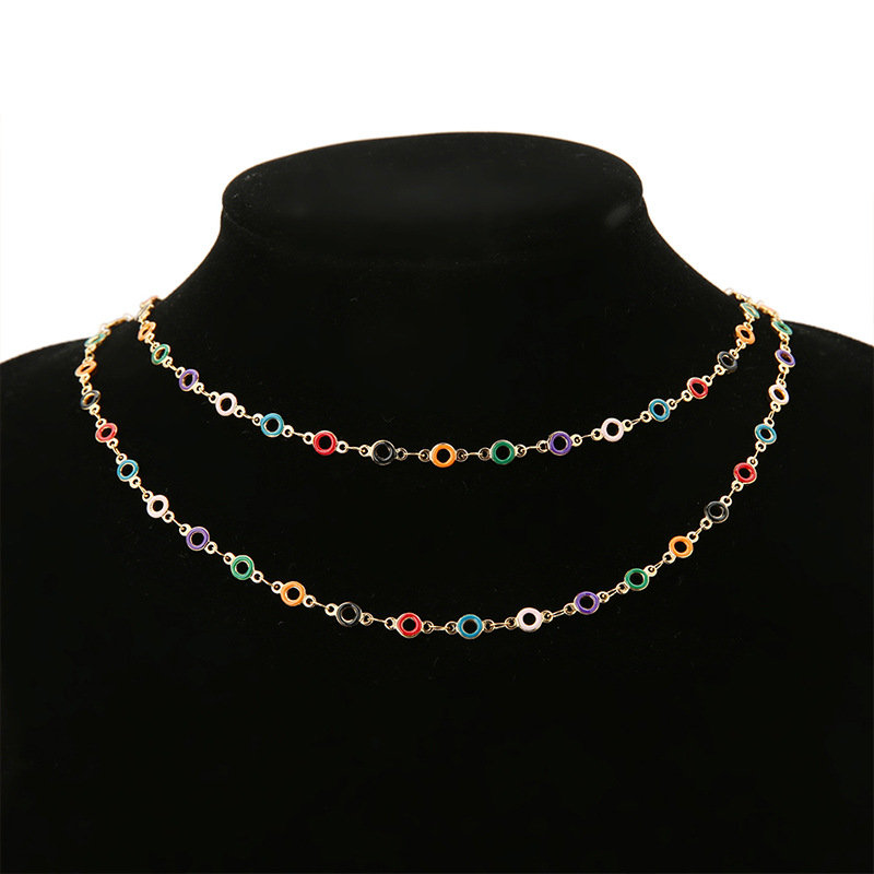 C1531 4.5mm Enamel Circle Chain