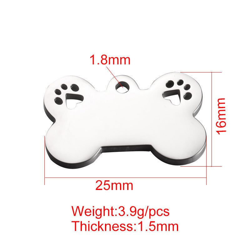 Dog bone charm