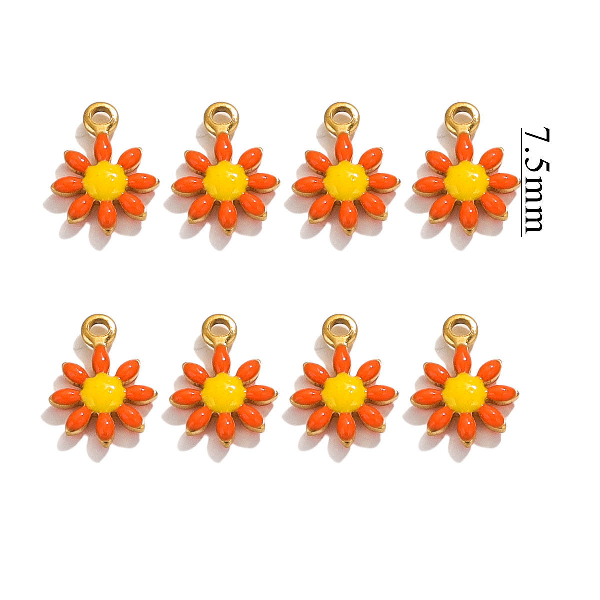 Flower charm