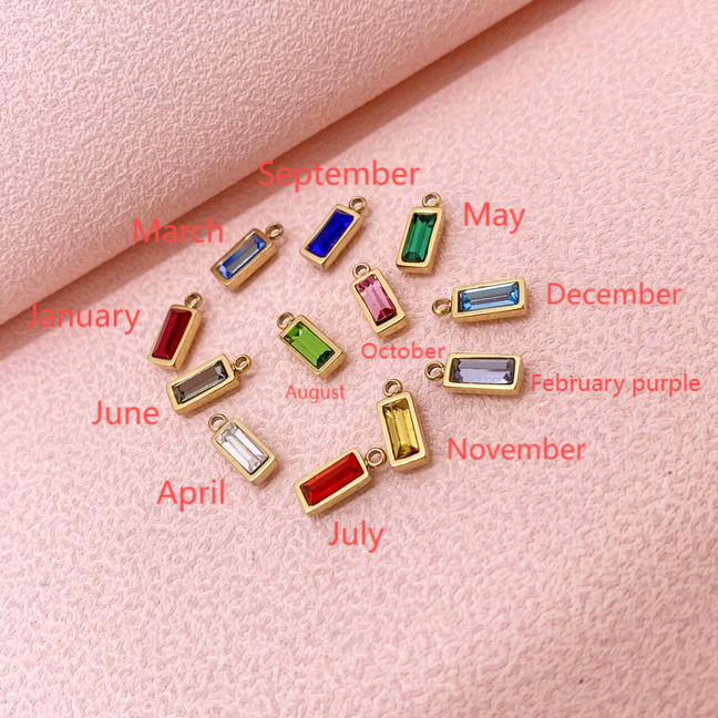 PC380 Birthstone charm