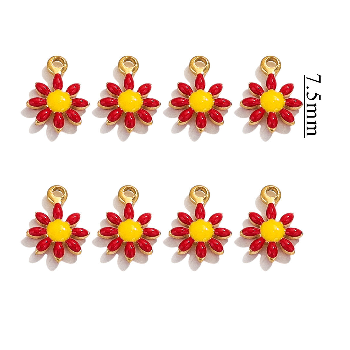 Flower charm