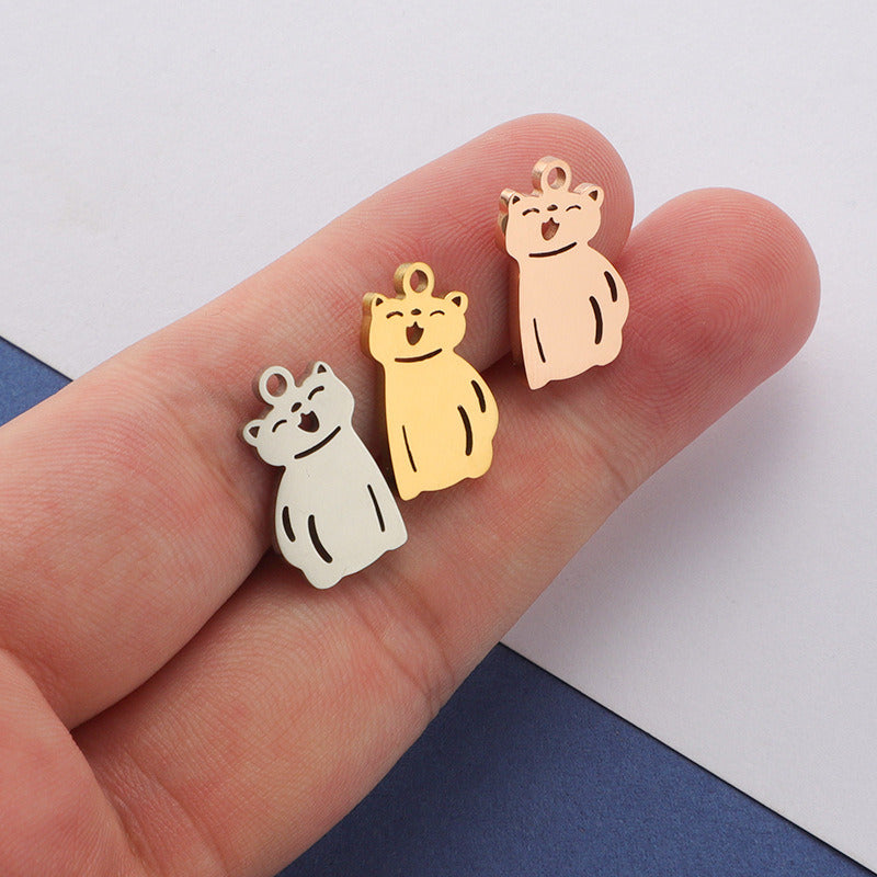 Cat and dog charm
