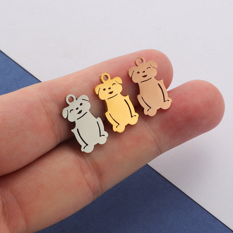 Cat and dog charm