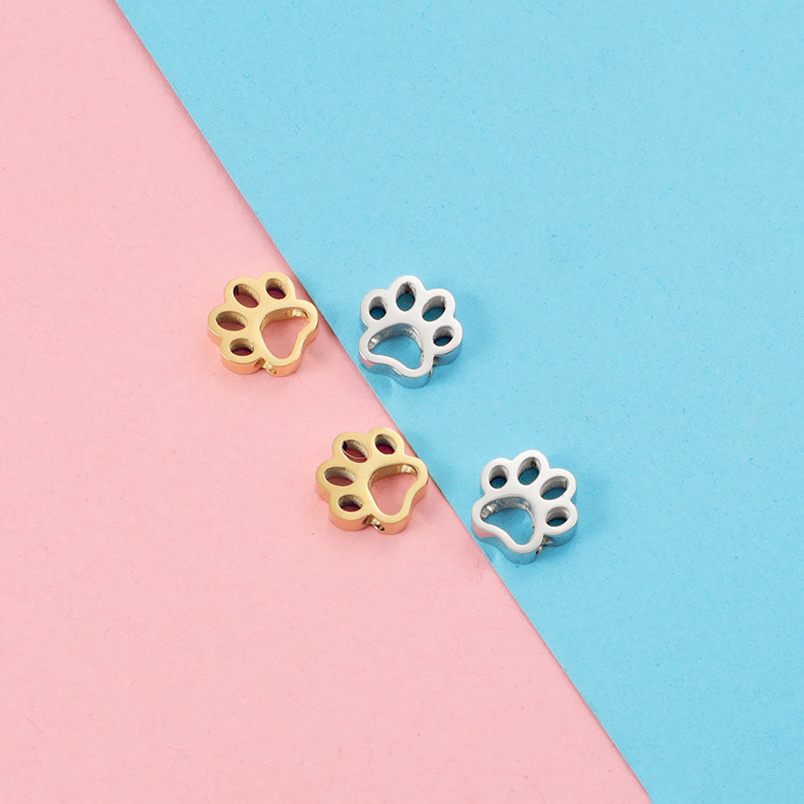 Puppy paw charm