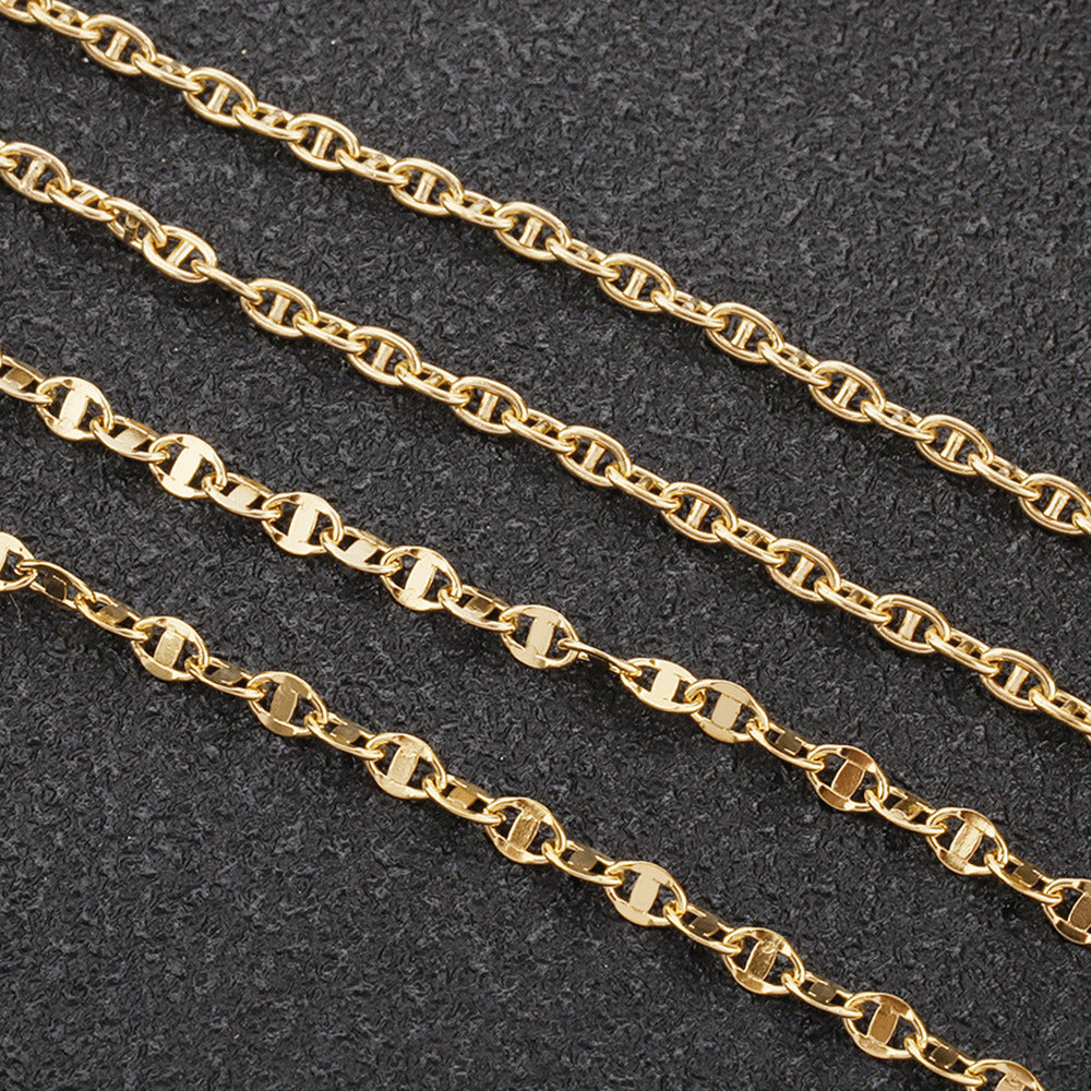 1476 Anchor chain-Vacuum Plating Waterproof Stainless steel chain