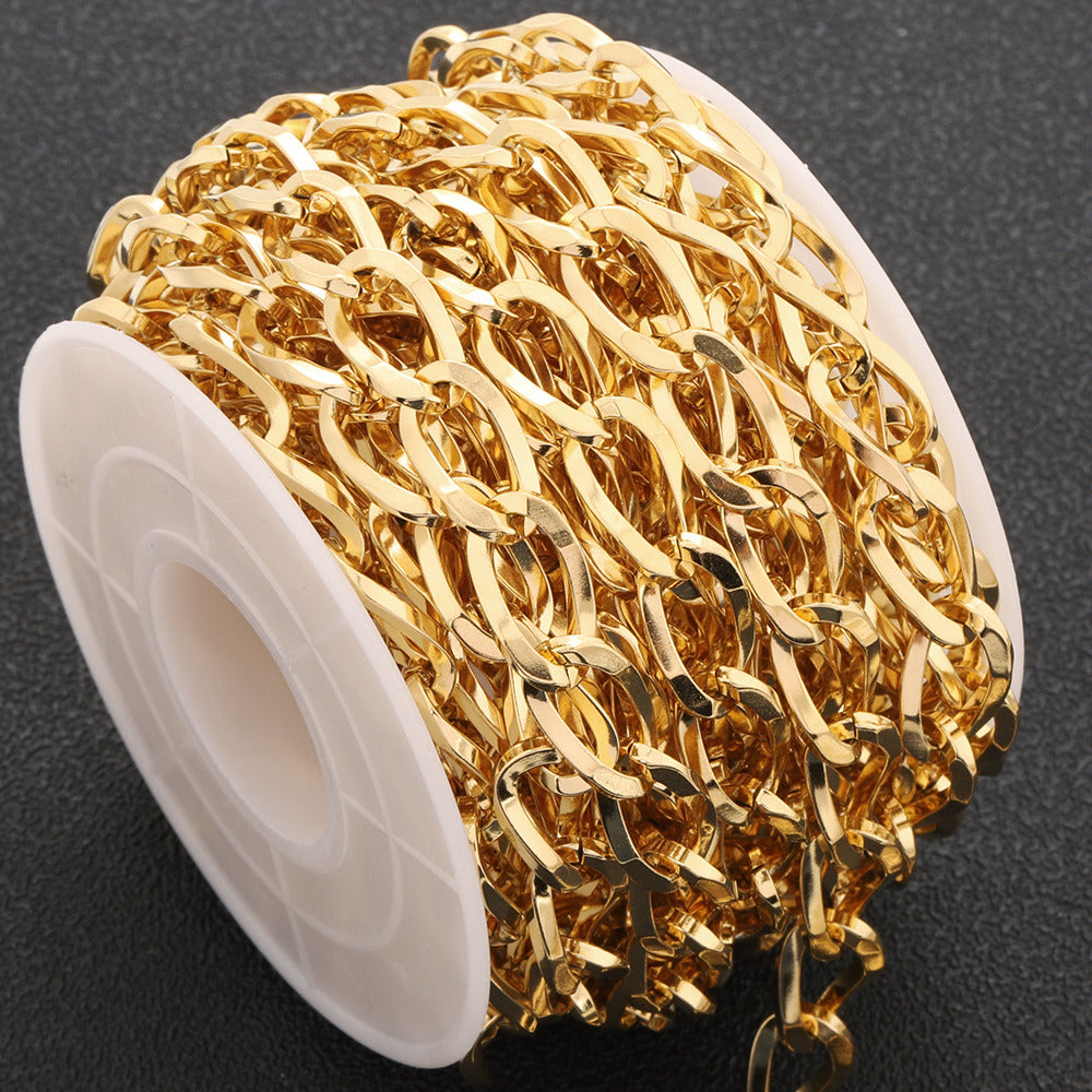 C1624 Square wire Polish cuban chain