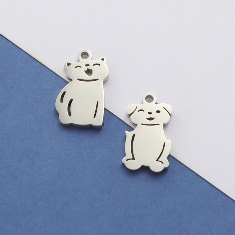Cat and dog charm