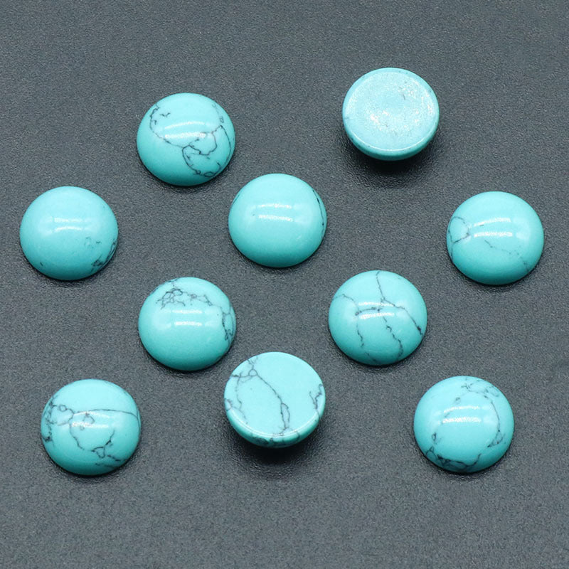 10Pcs 10mm Round shape stone cabochon
