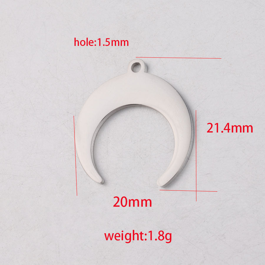 20mm Moon charm