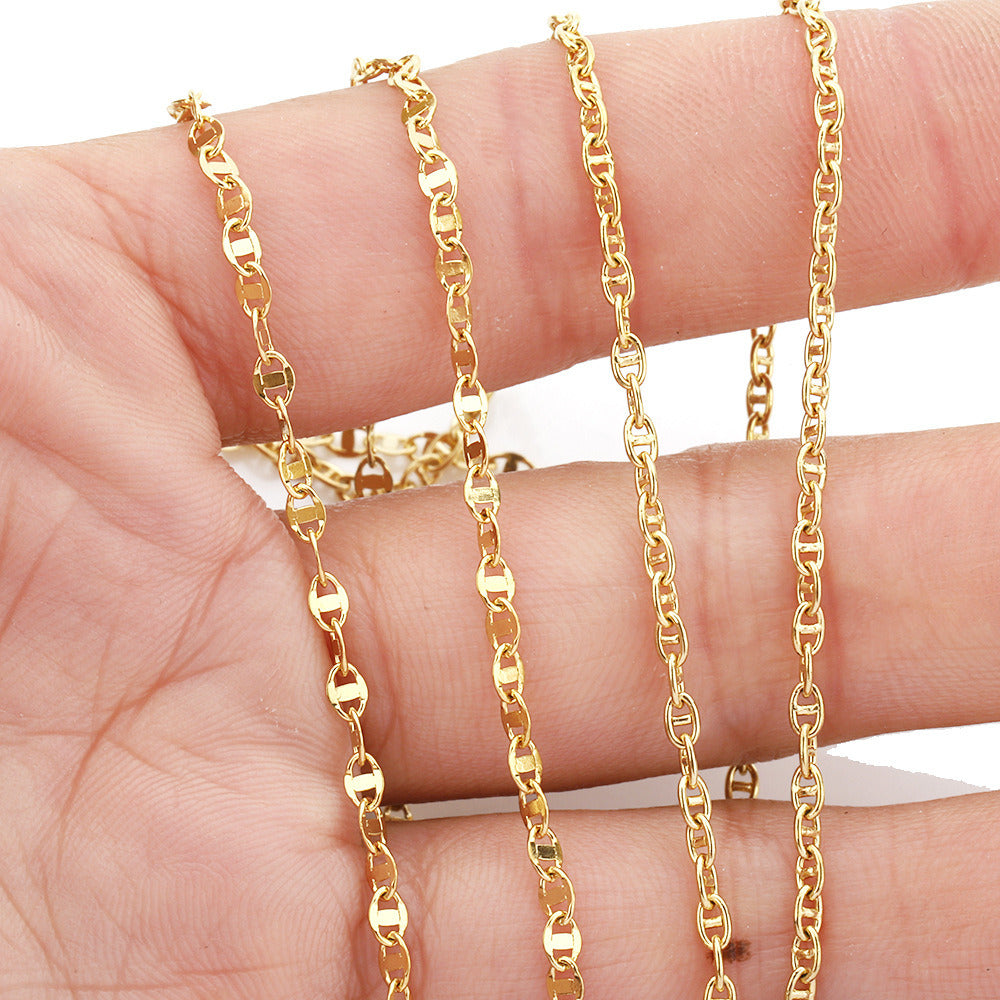1476 Anchor chain-Vacuum Plating Waterproof Stainless steel chain