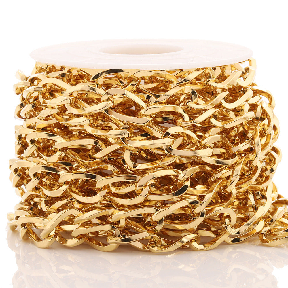 C1624 Square wire Polish cuban chain