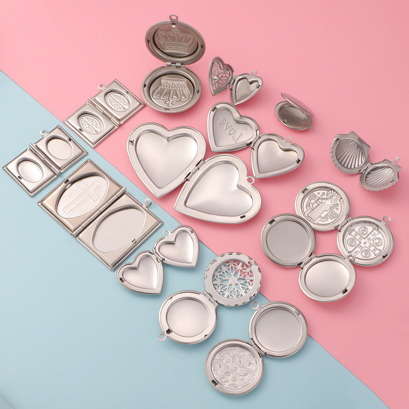Cut-out love lockets