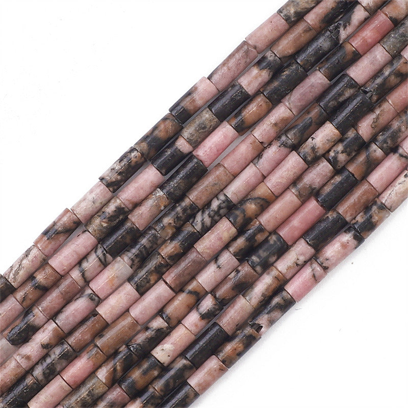 2*4mm bugle tube crystal beads for DIY jewelry