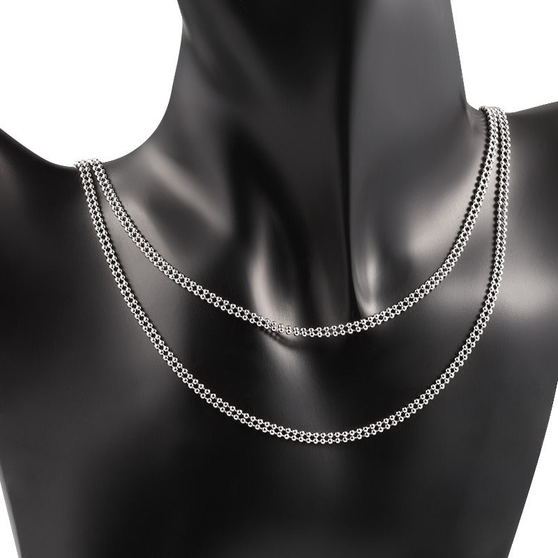 C577 3mm Double beads chain