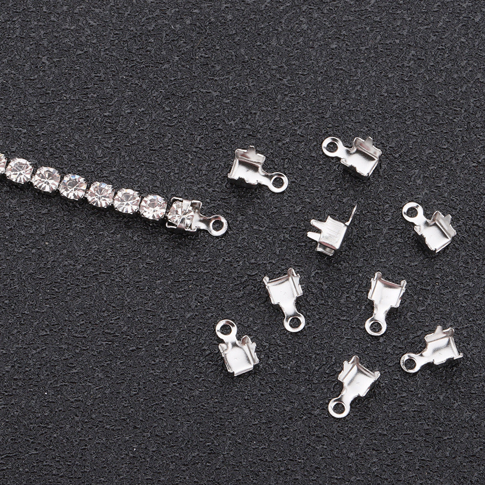 C1236 2/3mm Cup Rhinestone Chain/Clawchain