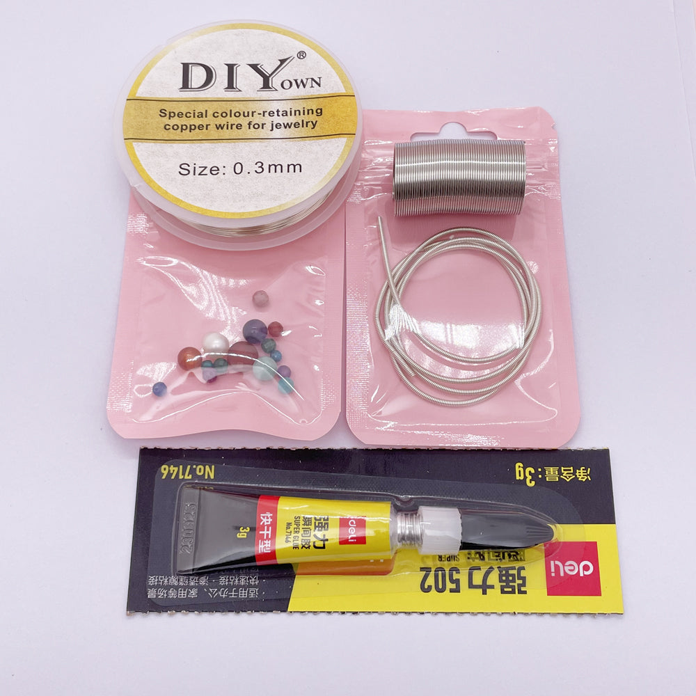 DIY KIT 416 Evil eye Rings