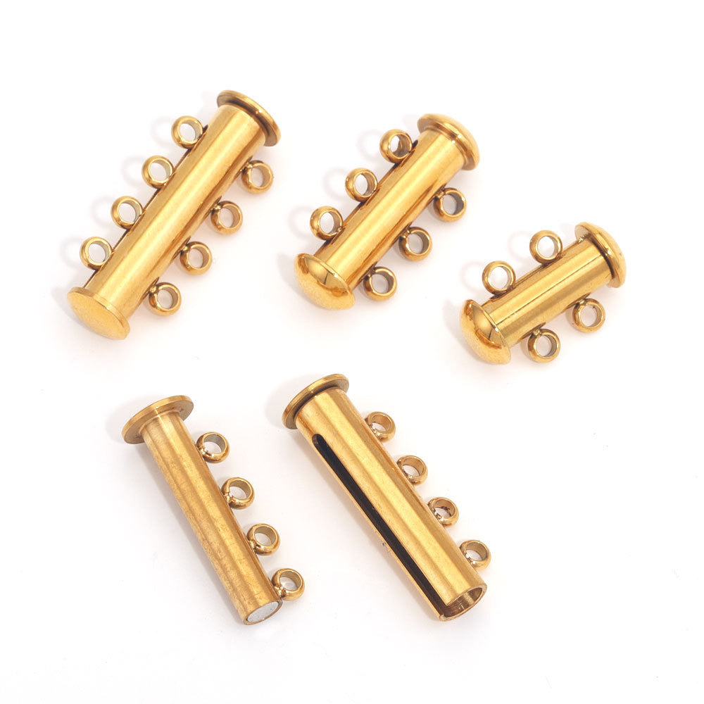 Magnetic buckle chain connector