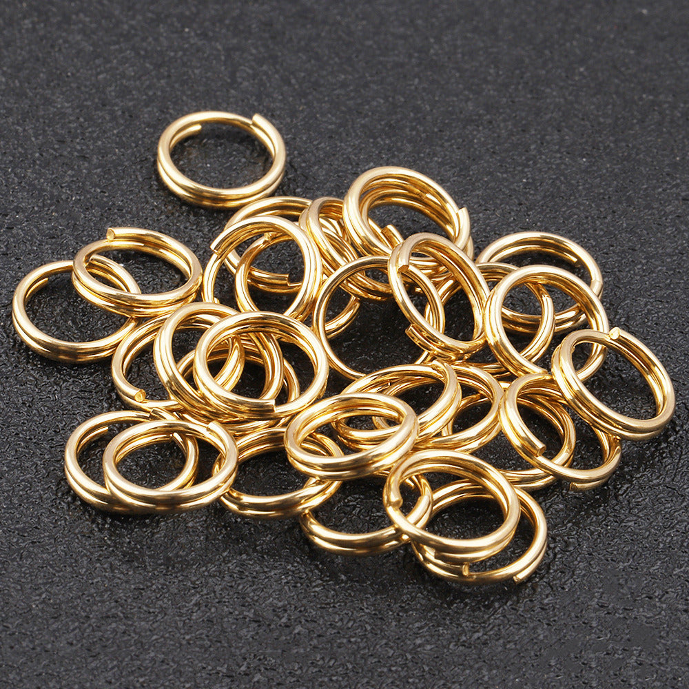 1351 20 or 200pcs/pack Double loop jump ring