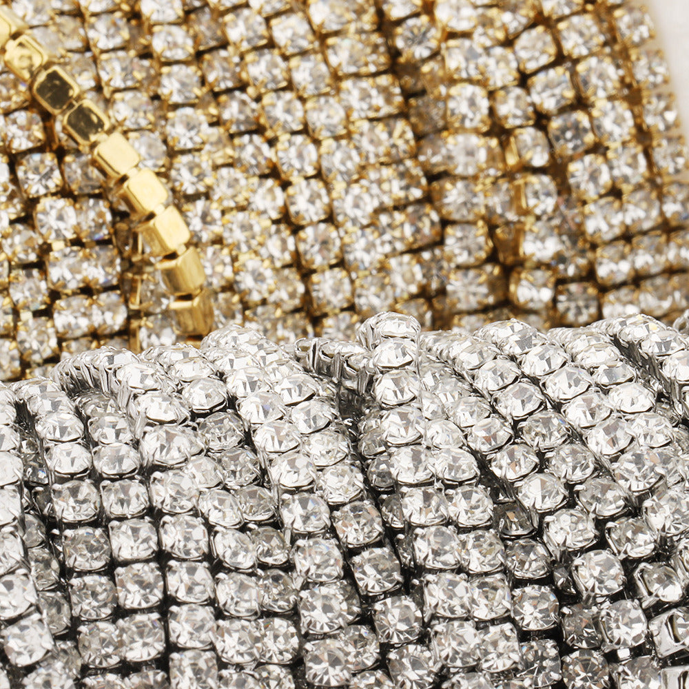 C1236 2/3mm Cup Rhinestone Chain/Clawchain