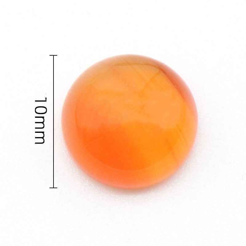 10Pcs 10mm Round shape stone cabochon