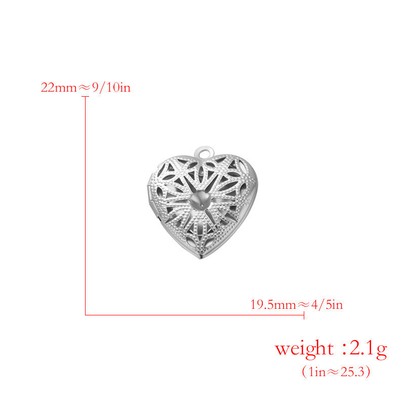 Cut-out love lockets