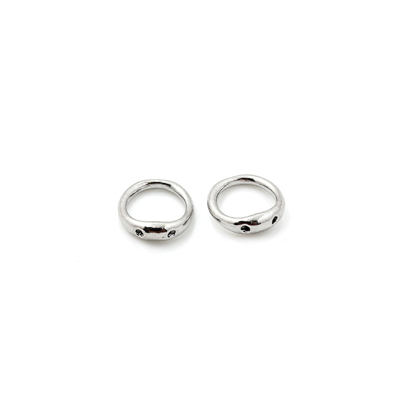 10Pcs/pack 5mm Two hole closed jump ring