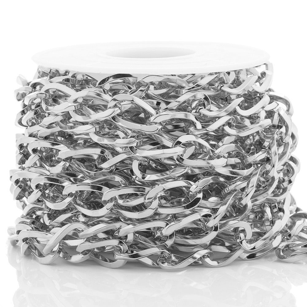 C1624 Square wire Polish cuban chain