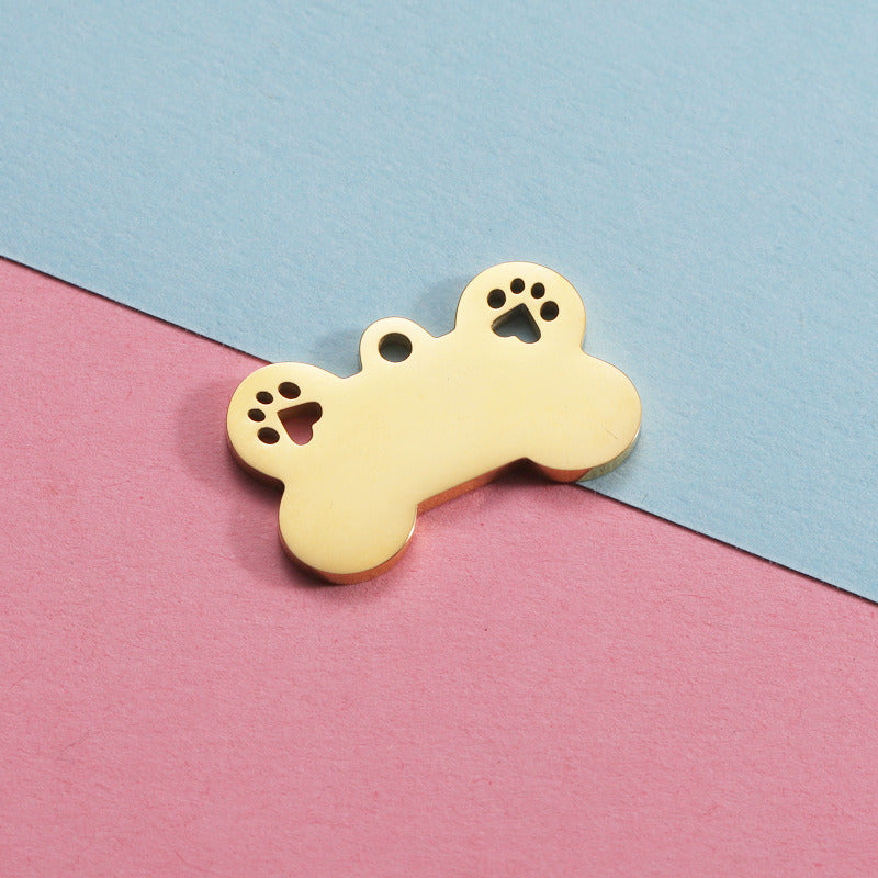 Dog bone charm
