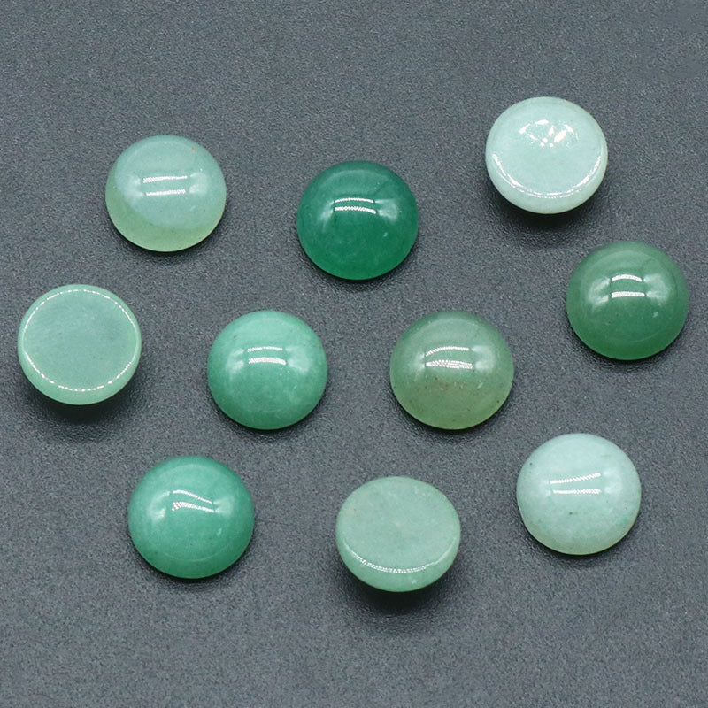 10Pcs 10mm Round shape stone cabochon