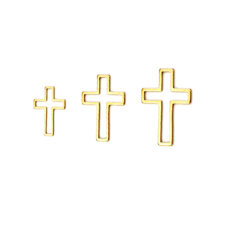10pcs/pack Cross hollowed-out for diy