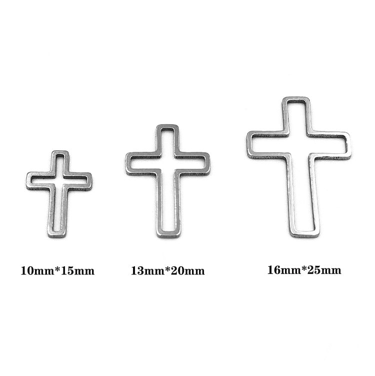 10pcs/pack Cross hollowed-out for diy