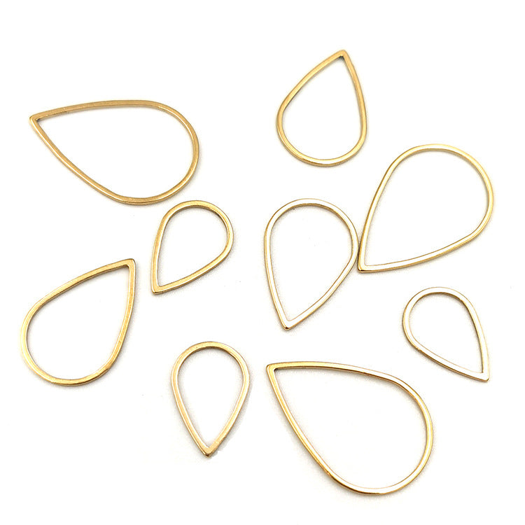 10pcs/pack Drop hollowed-out for diy