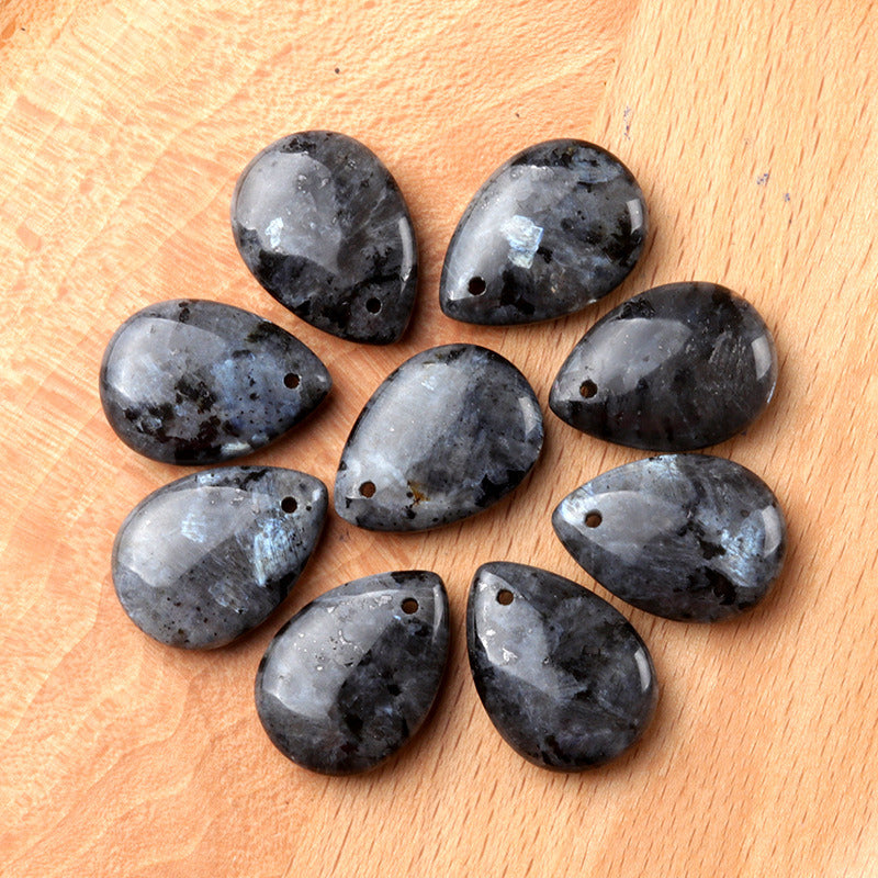 25*18mm Drop Natural stone 1pc