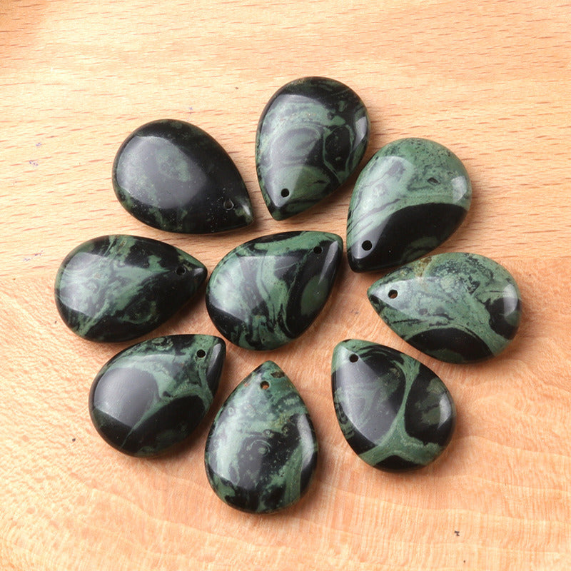 25*18mm Drop Natural stone 1pc
