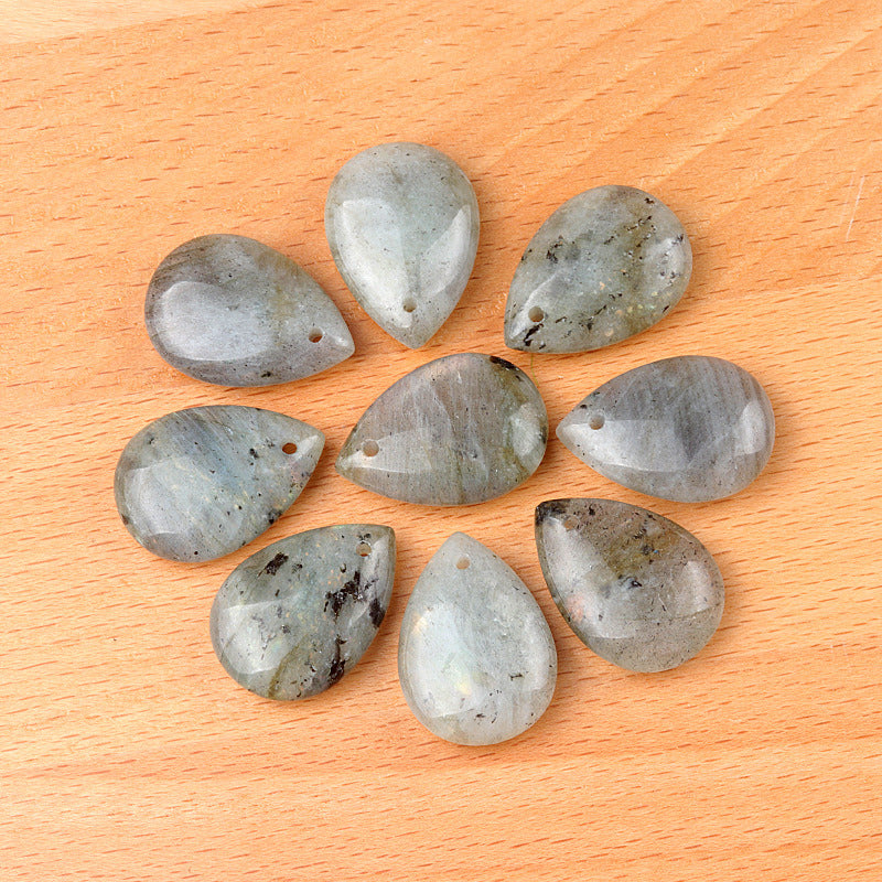 25*18mm Drop Natural stone 1pc