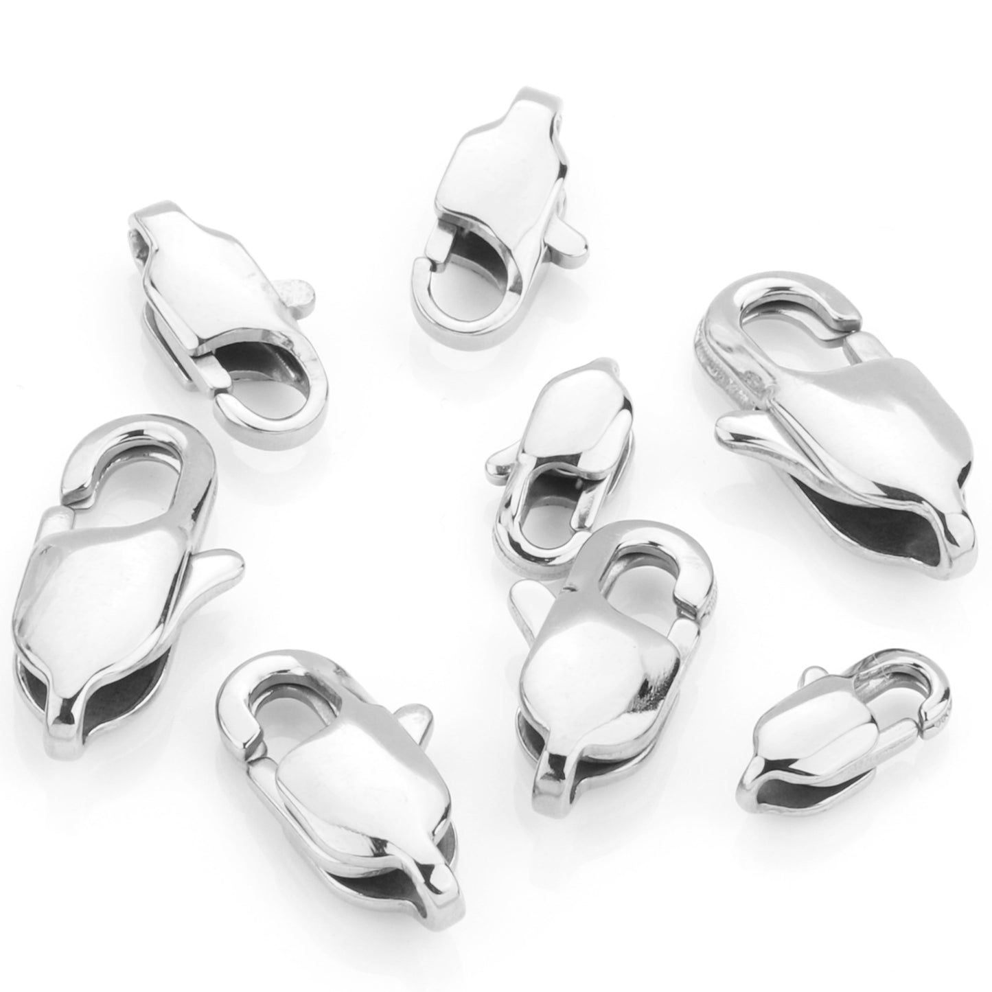 10pcs/pack rectangle lobster clasp