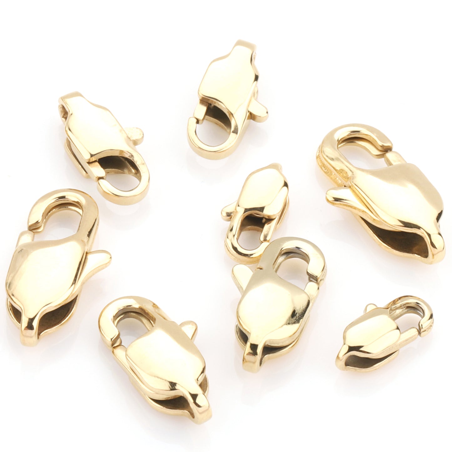 10pcs/pack rectangle lobster clasp