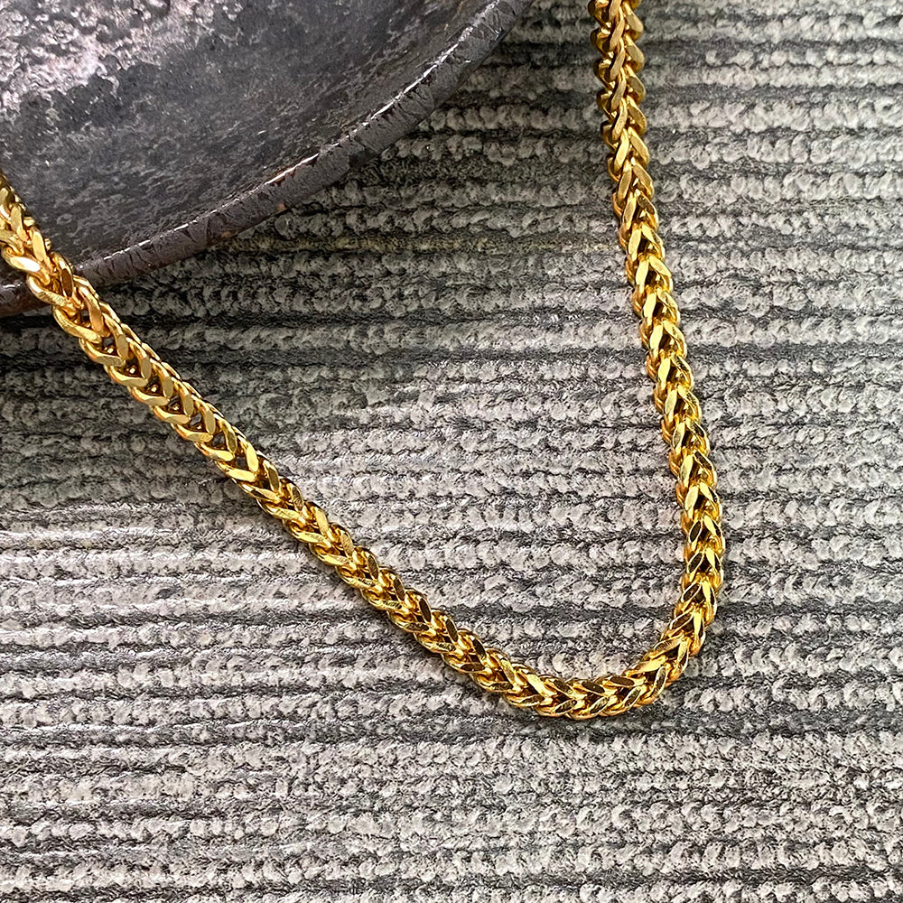 Square Wheat necklace