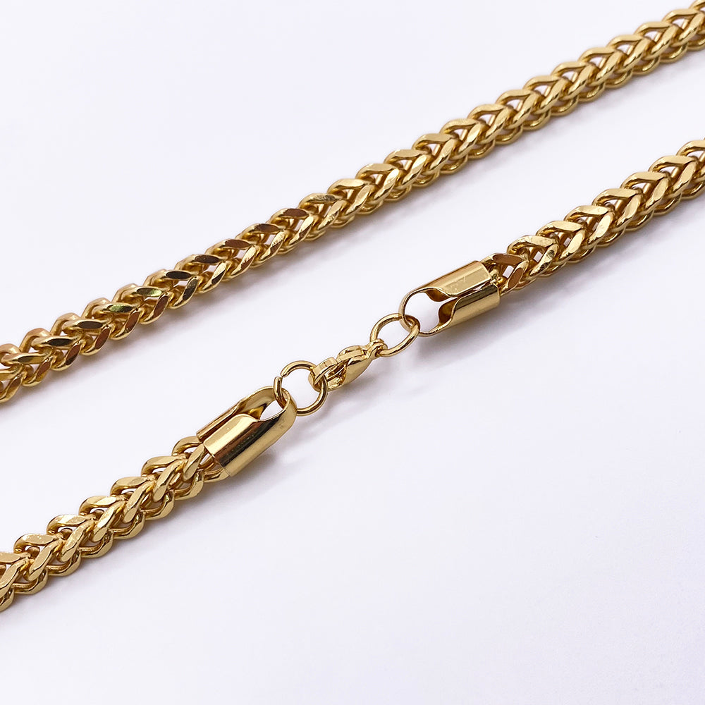 Square Wheat necklace