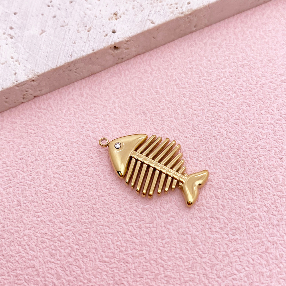 51134 Fish bone Charm