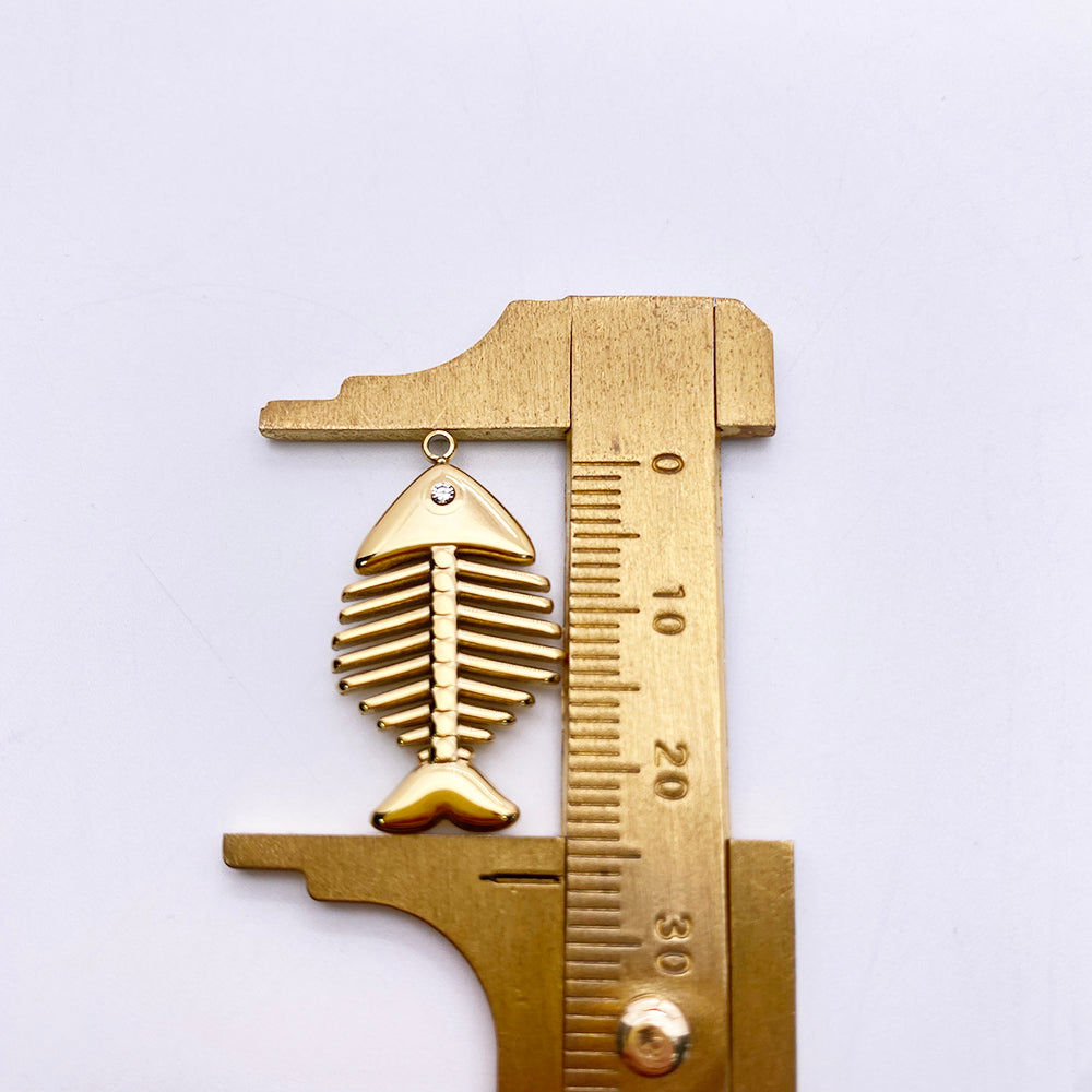 51134 Fish bone Charm