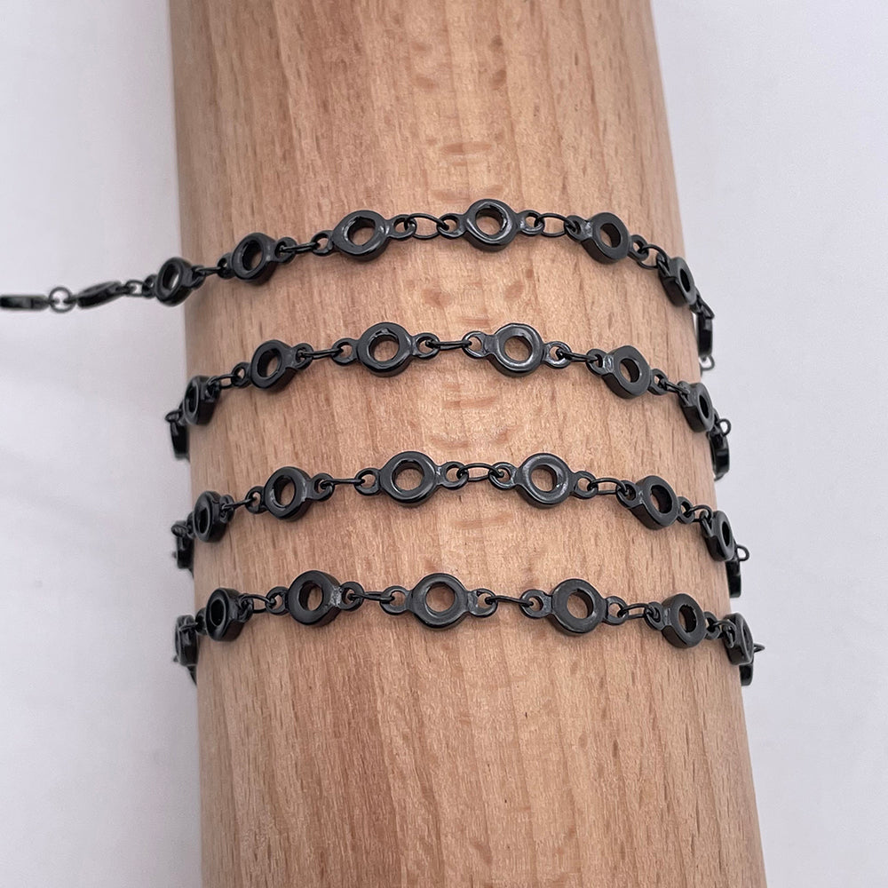 C1488 Circle waist chain-Vacuum Plating Waterproof Stainless steel chain