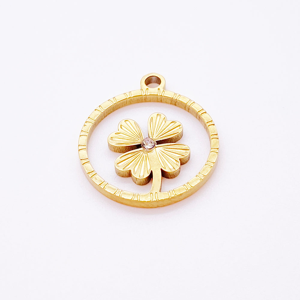 Four Leaf Clover charm