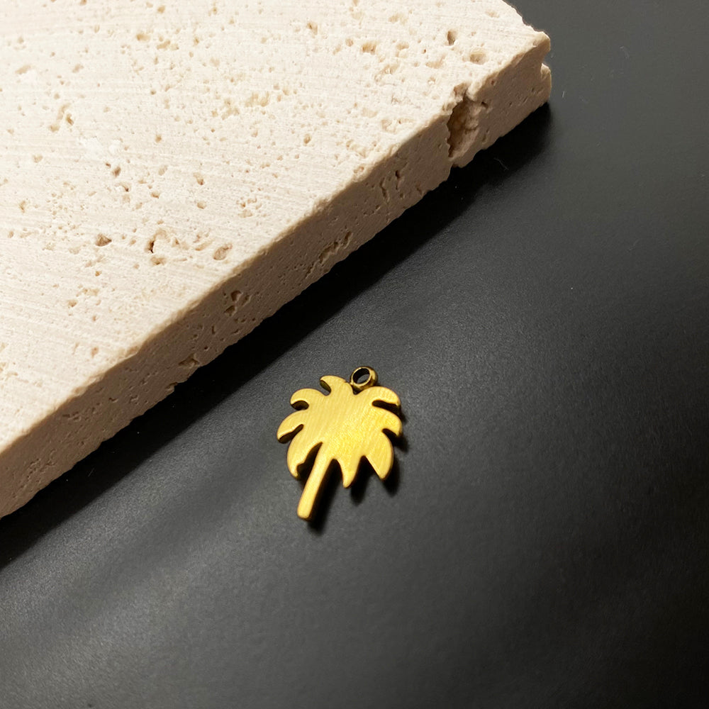 Diamond Coconut palm charm