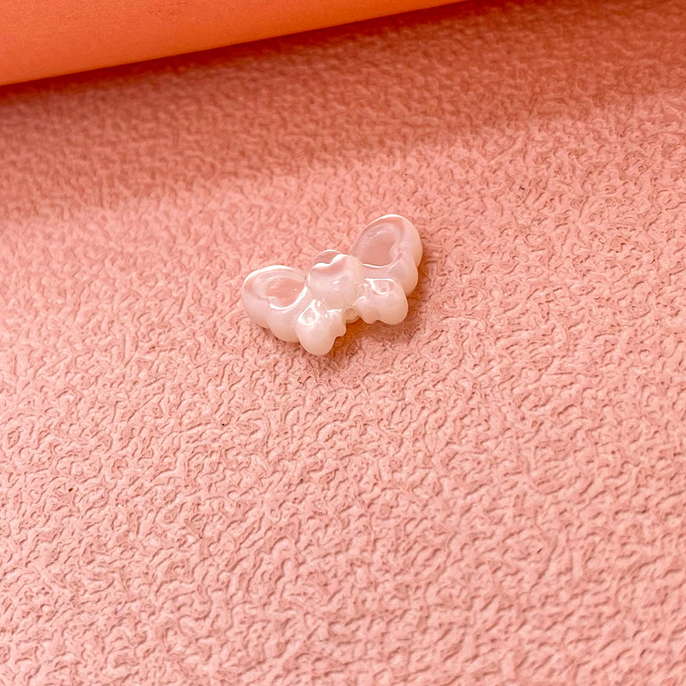 Butterfly shell charm