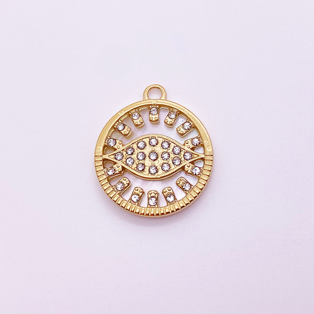 5684 Evil eye shell charm