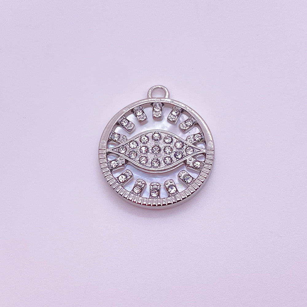 5684 Evil eye shell charm