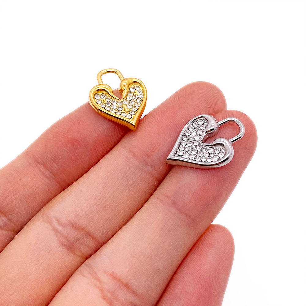 5452 Heart charm