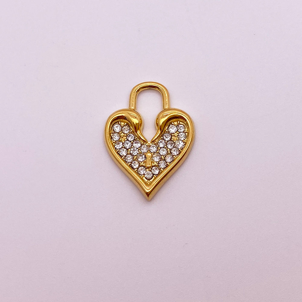 5452 Heart charm